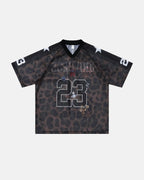 Number 23 Leopard Mesh Jersey | Flation Streetwear