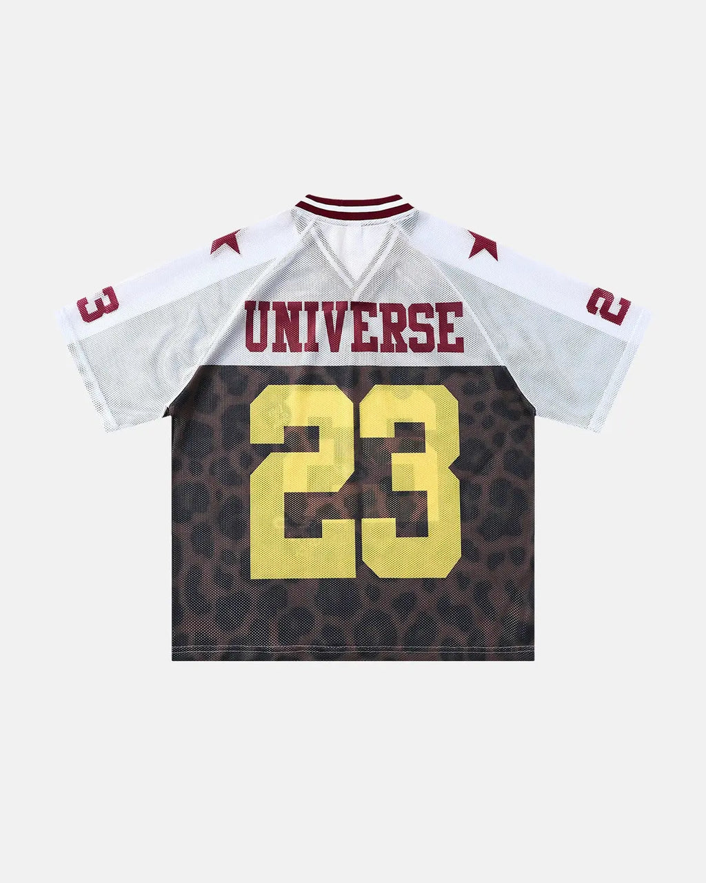 Number 23 Leopard Mesh Jersey | Flation Streetwear