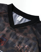 Number 23 Leopard Mesh Jersey | Flation Streetwear