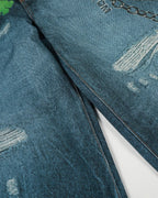 3D Print Chain Barrel Jeans | Flation Streetwear