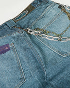 3D Print Chain Barrel Jeans | Flation Streetwear