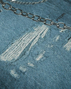 3D Print Chain Barrel Jeans | Flation Streetwear