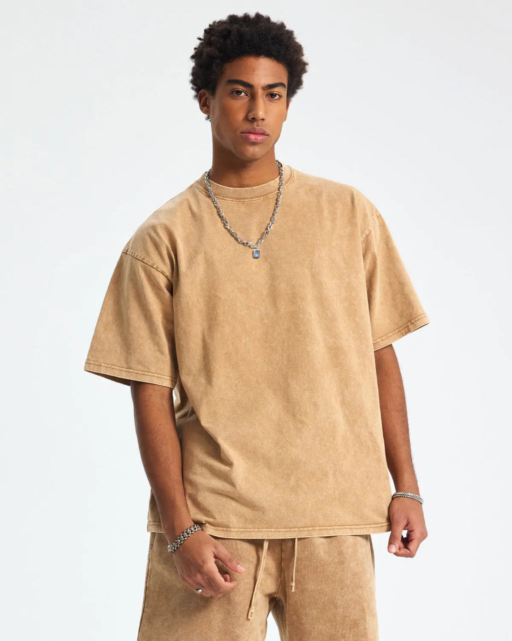 Snow Washed Oversized T-Shirt | Flation Streetwear