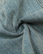 Stitching Bamboo Weave Baggy Jeans | Flation Streetwear