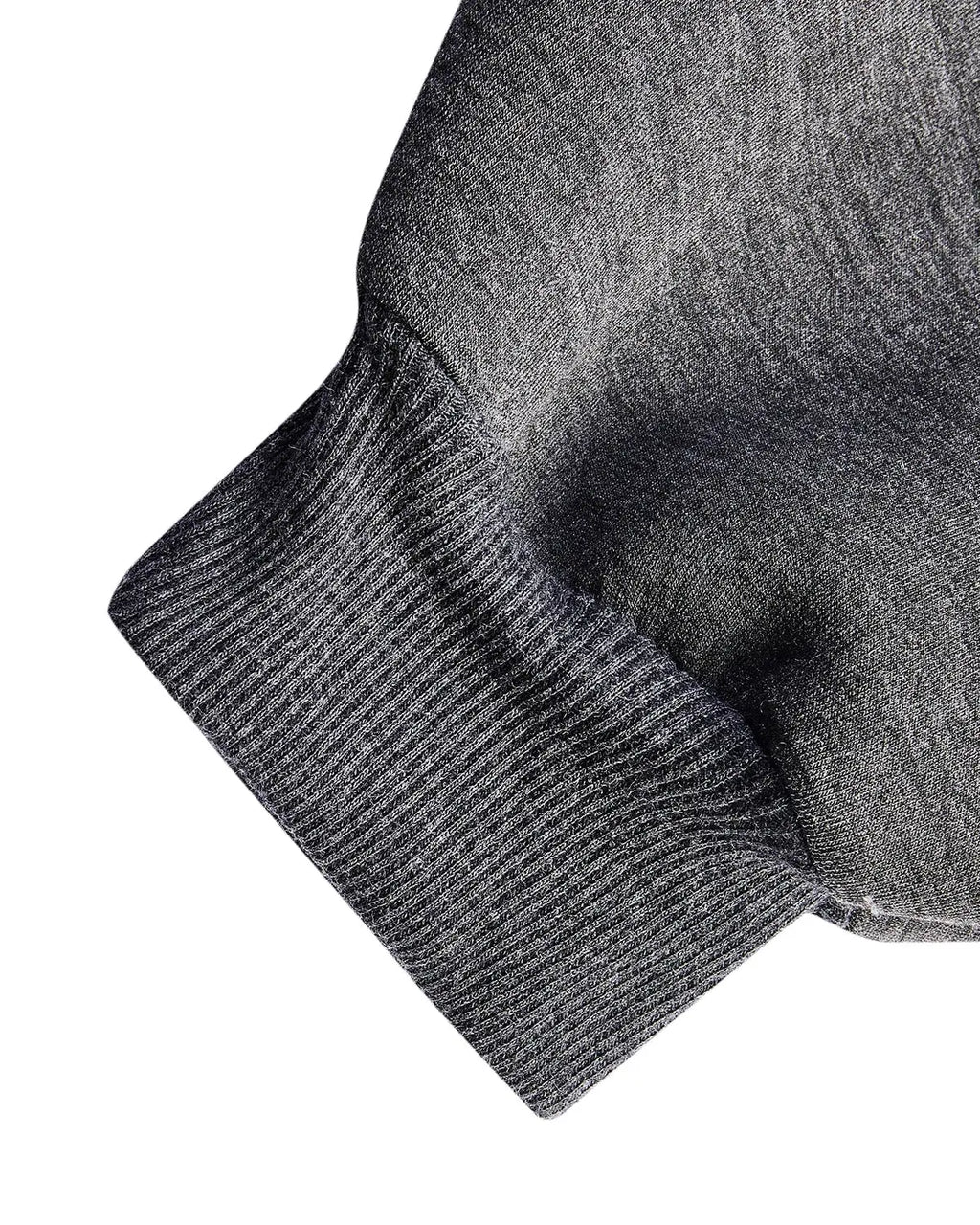 Flation Grey Boxy Zip Up Hoodies