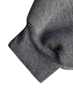 Flation Grey Boxy Zip Up Hoodies