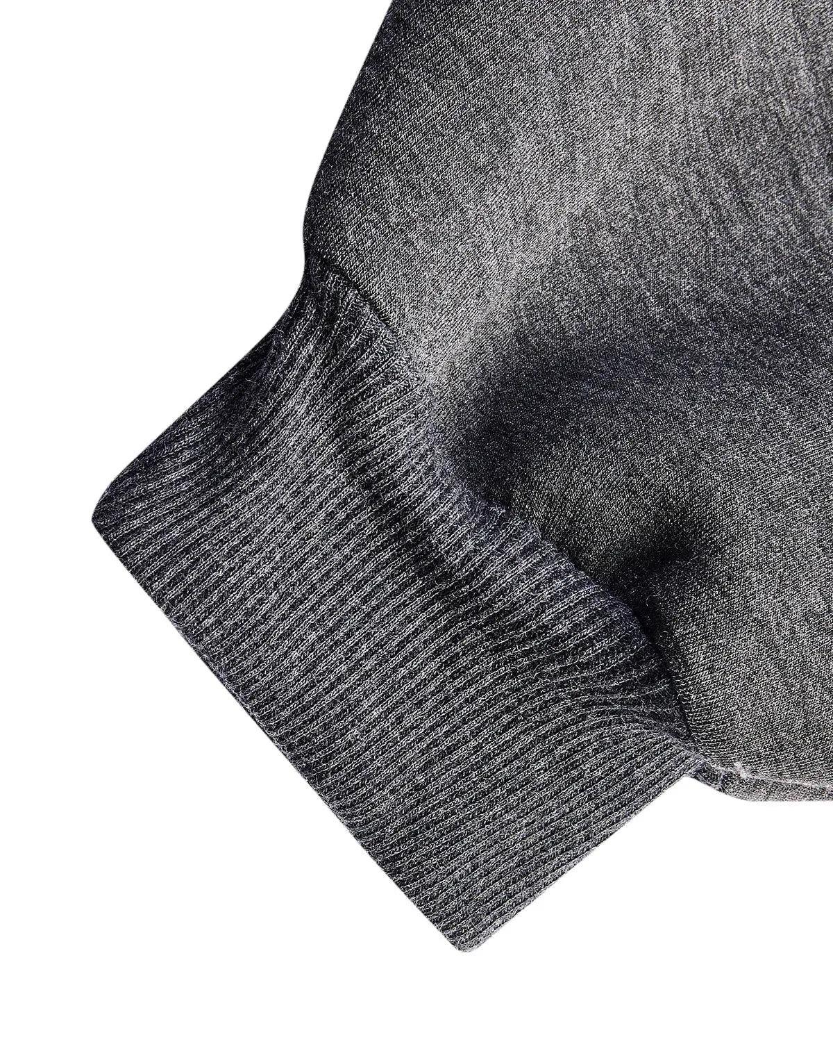 Flation Grey Boxy Zip Up Hoodies