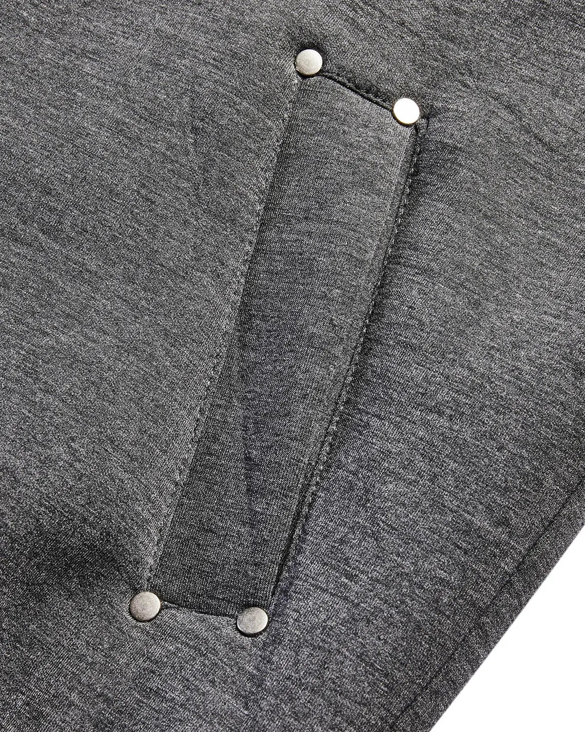 Flation Grey Boxy Zip Up Hoodies