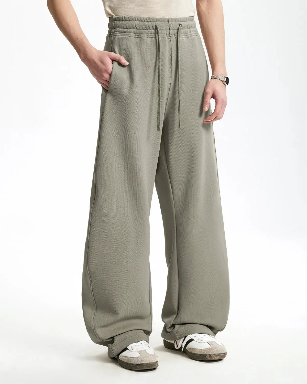 Flation  Grey Baggy Sweatpants