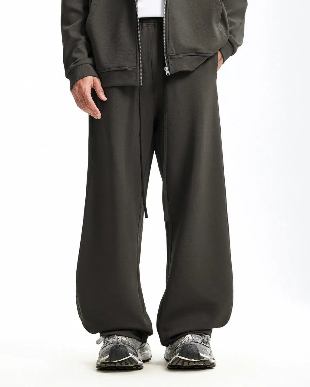 Flation  Grey Baggy Sweatpants