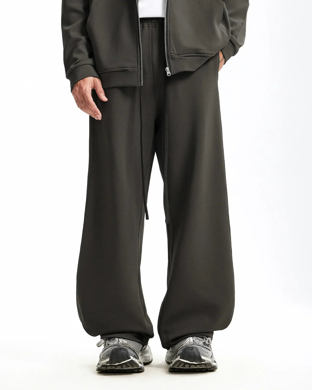 Flation  Grey Baggy Sweatpants