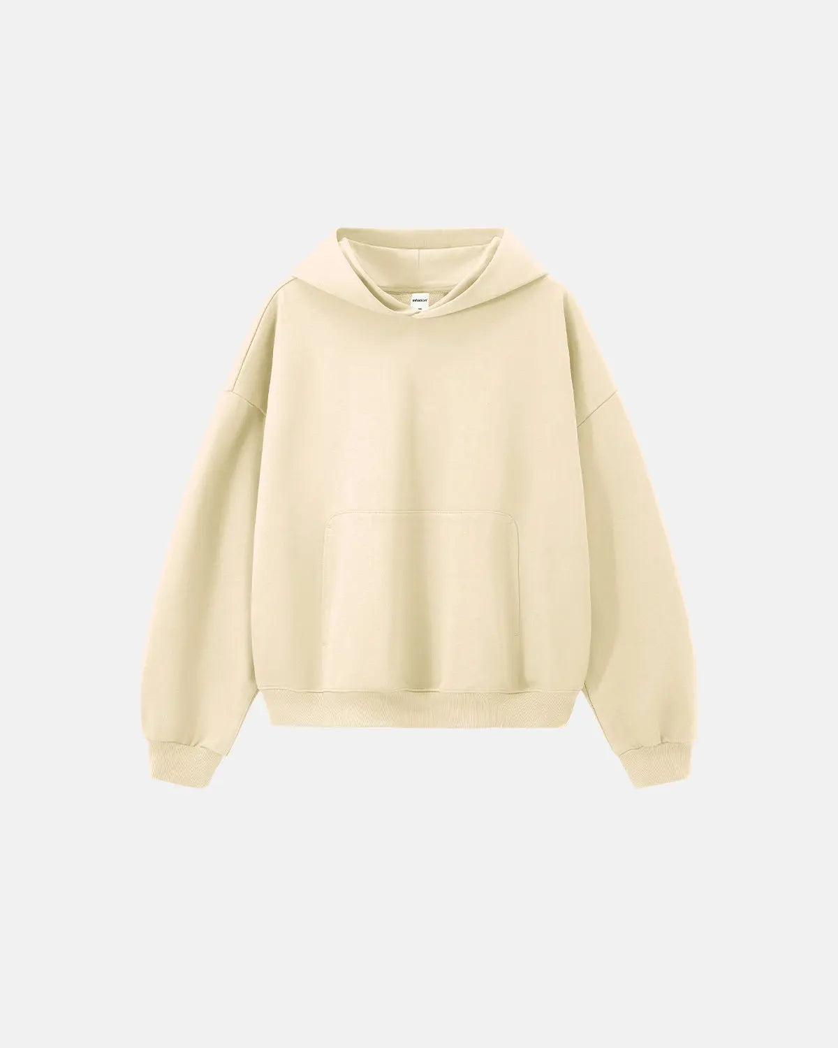 Blank Boxy Fit French Terry Hoodies | Flation Streetwear
