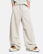 Cotton Linen Wide-leg Pants | Flation Streetwear