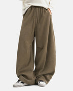 Cotton Linen Wide-leg Pants | Flation Streetwear