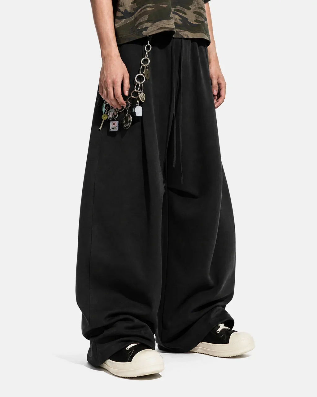 Cotton Linen Wide-leg Pants | Flation Streetwear