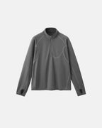 Breathable Grid Fleece Half-Zip Sweatshirt | Flation Streetwear