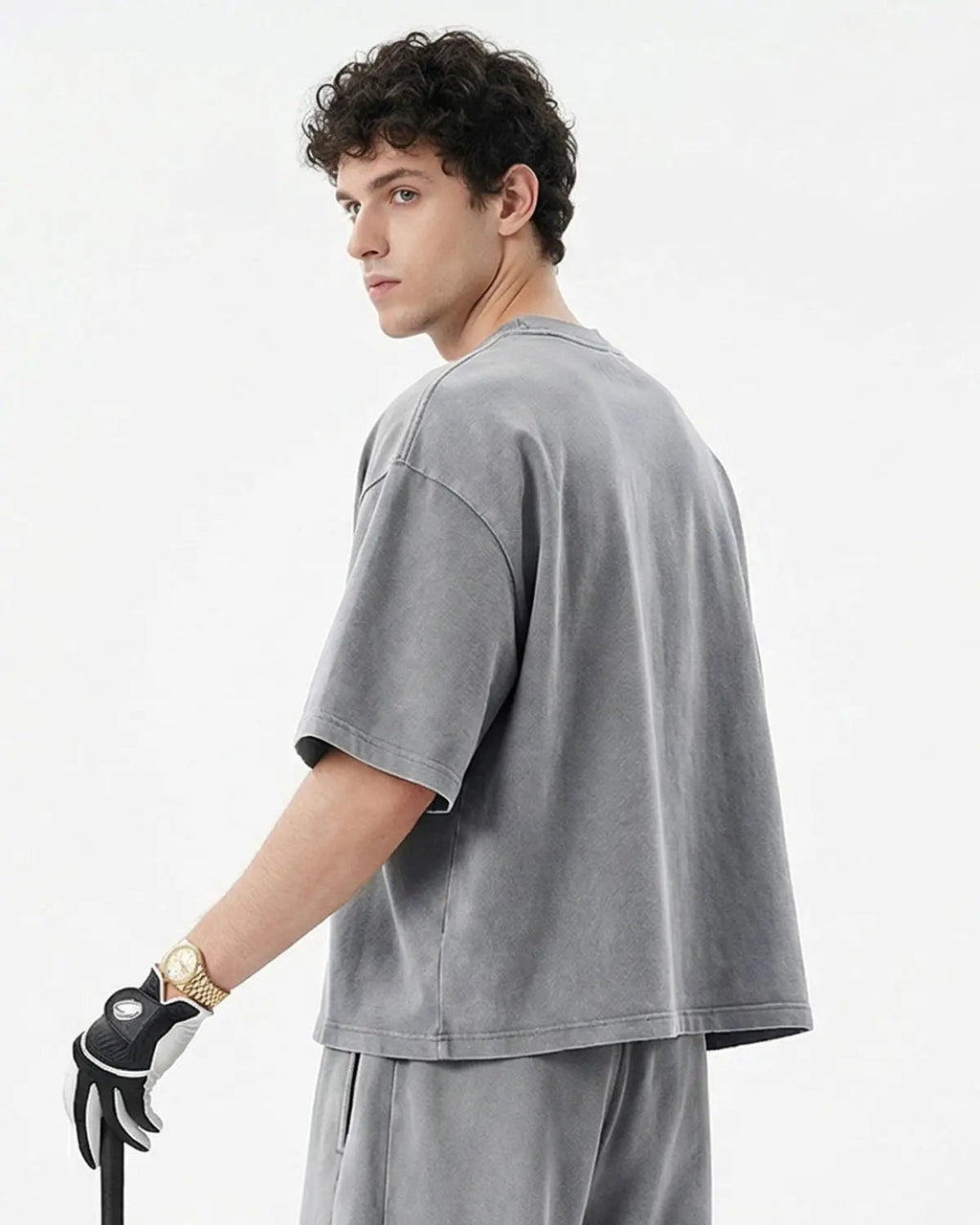Snow Washed Heavyweight Boxy T-Shirt | Flation Streetwear