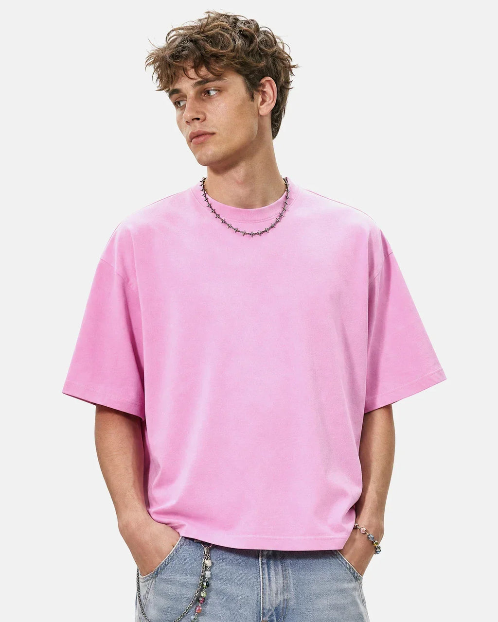 Snow Washed Heavyweight Boxy T-Shirt | Flation Streetwear