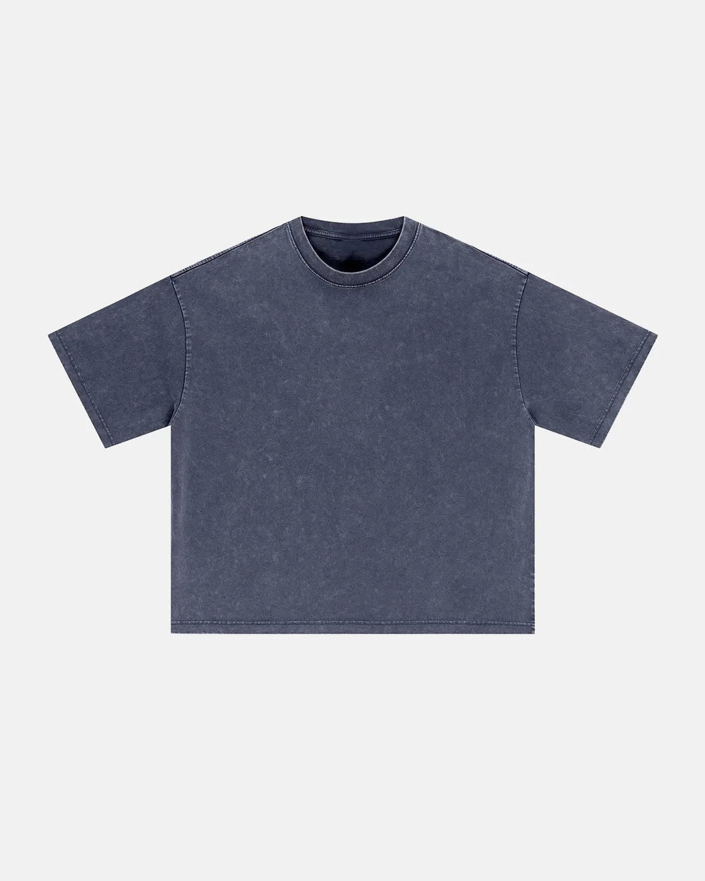 Snow Washed Heavyweight Boxy T-Shirt | Flation Streetwear