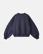 Batwing Sleeve Fleece Crewneck Sweatshirt | Flation Streetwear