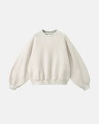 Batwing Sleeve Fleece Crewneck Sweatshirt | Flation Streetwear