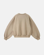 Batwing Sleeve Fleece Crewneck Sweatshirt | Flation Streetwear
