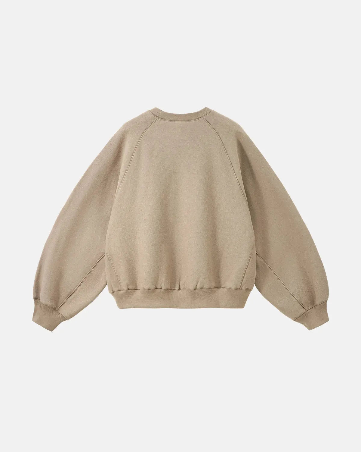 Batwing Sleeve Fleece Crewneck Sweatshirt | Flation Streetwear