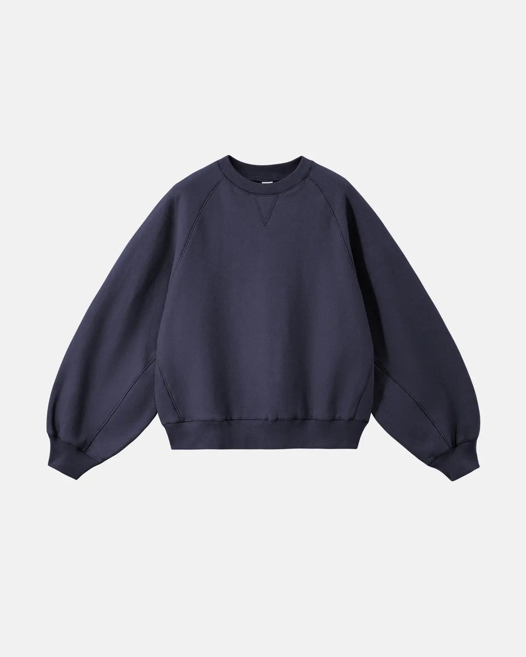 Batwing Sleeve Fleece Crewneck Sweatshirt | Flation Streetwear