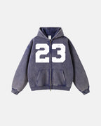 23 Washed Zip Up Hoodies | Flation Streetwear