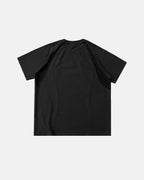 Mesh Patchwork Stitching Embroidered T-Shirt | Flation Streetwear