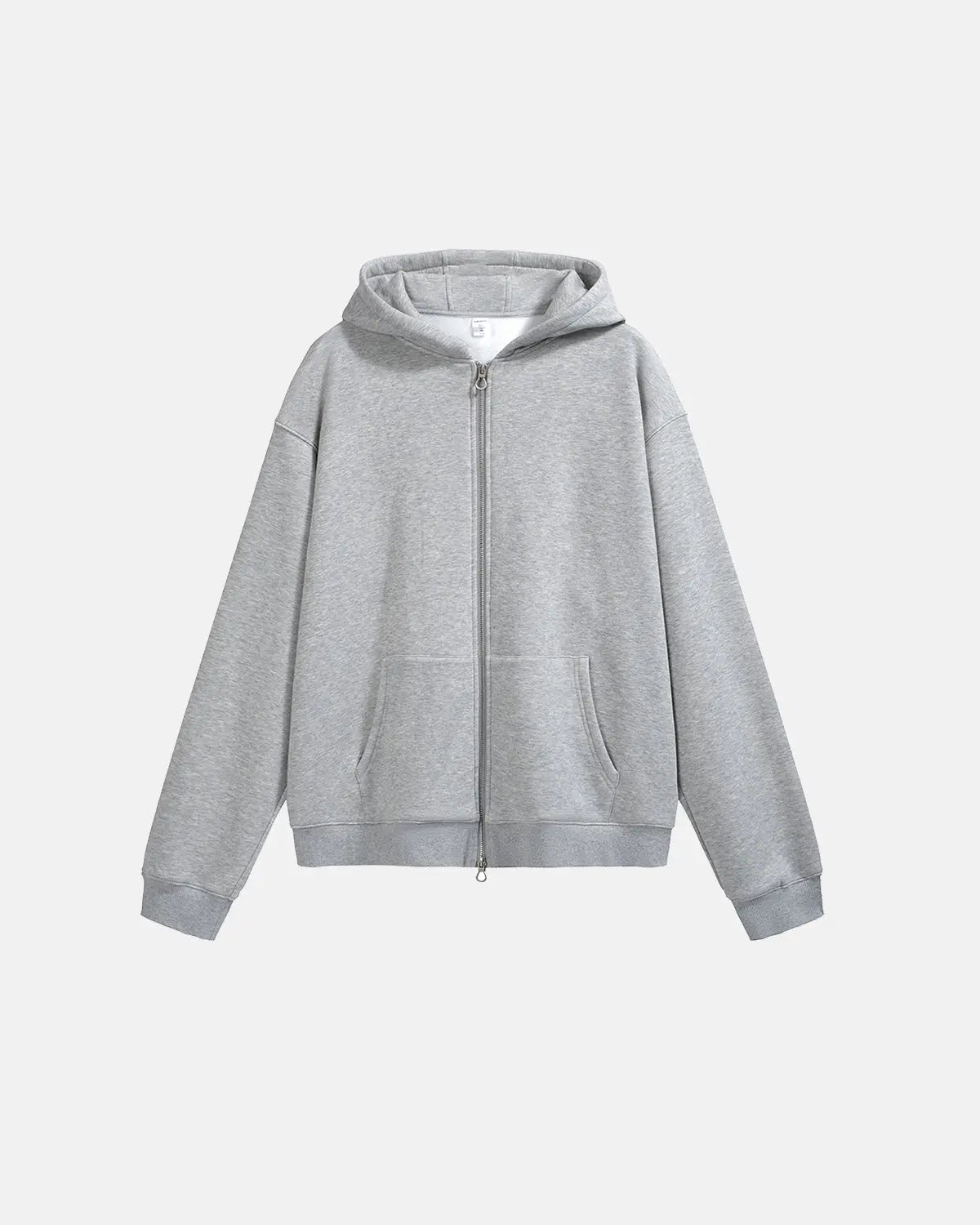 Fleece Zip-Up Oversized Hoodies | Flation Streetwear