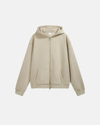 Fleece Zip-Up Oversized Hoodies | Flation Streetwear