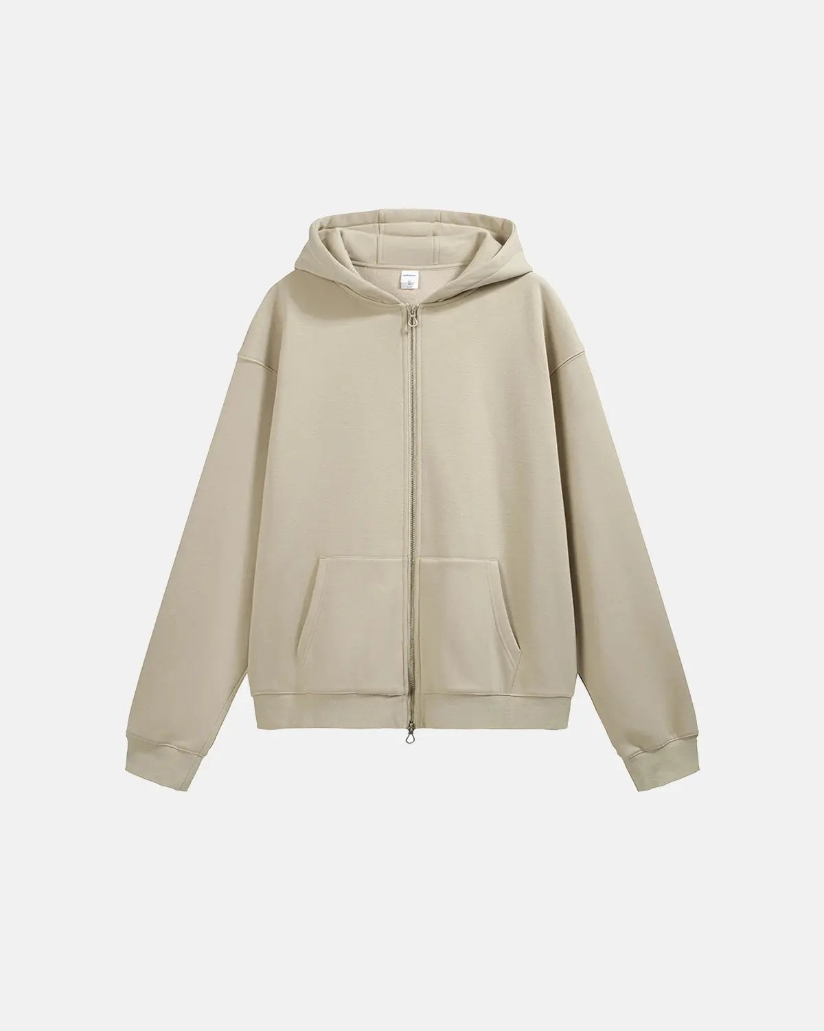 Fleece Zip-Up Oversized Hoodies | Flation Streetwear