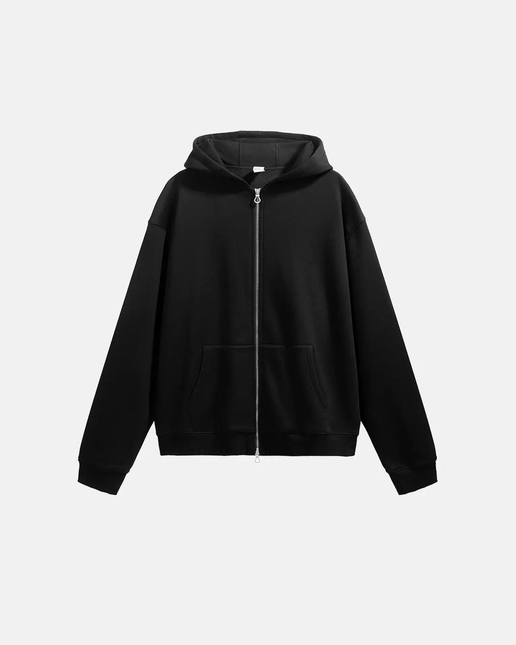 Fleece Zip-Up Oversized Hoodies | Flation Streetwear