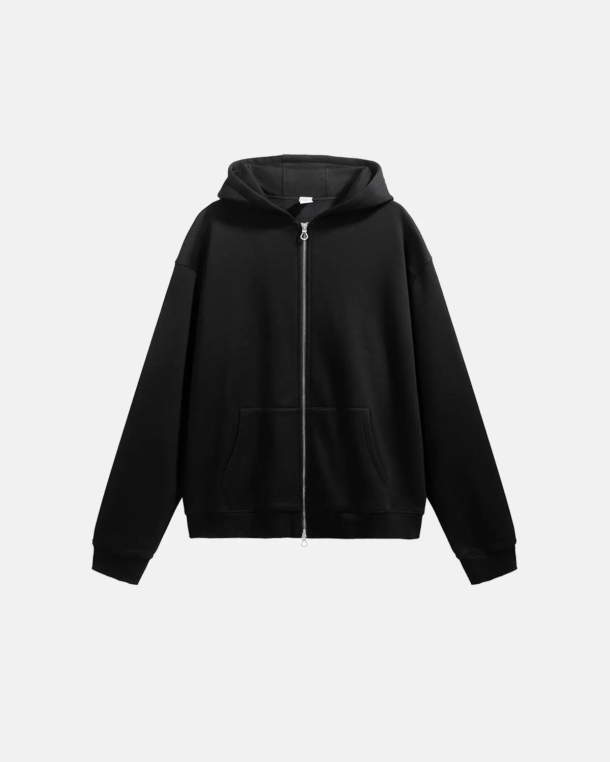 Fleece Zip-Up Oversized Hoodies | Flation Streetwear