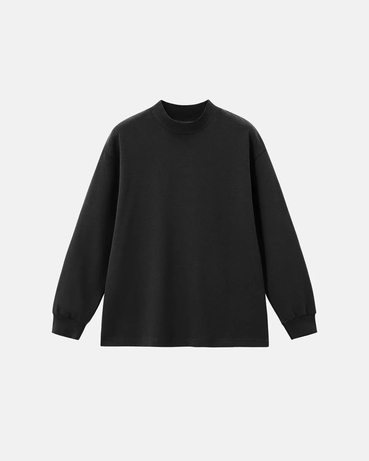 Soft Touch Mock Neck Sweatshirt | Flation Streetwear