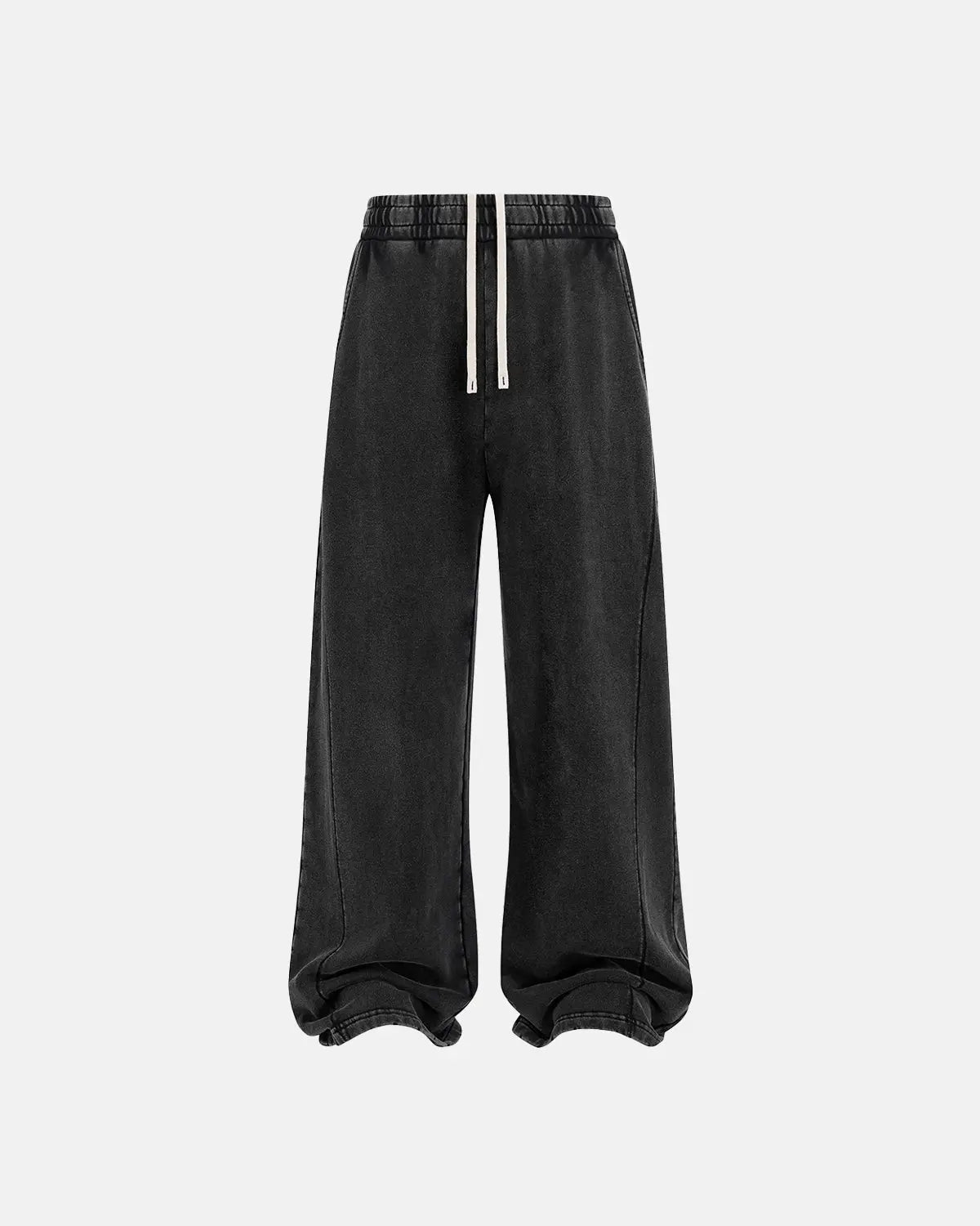 Acid Wash Stitching Straight Leg Sweatpant | Flation Streetwear