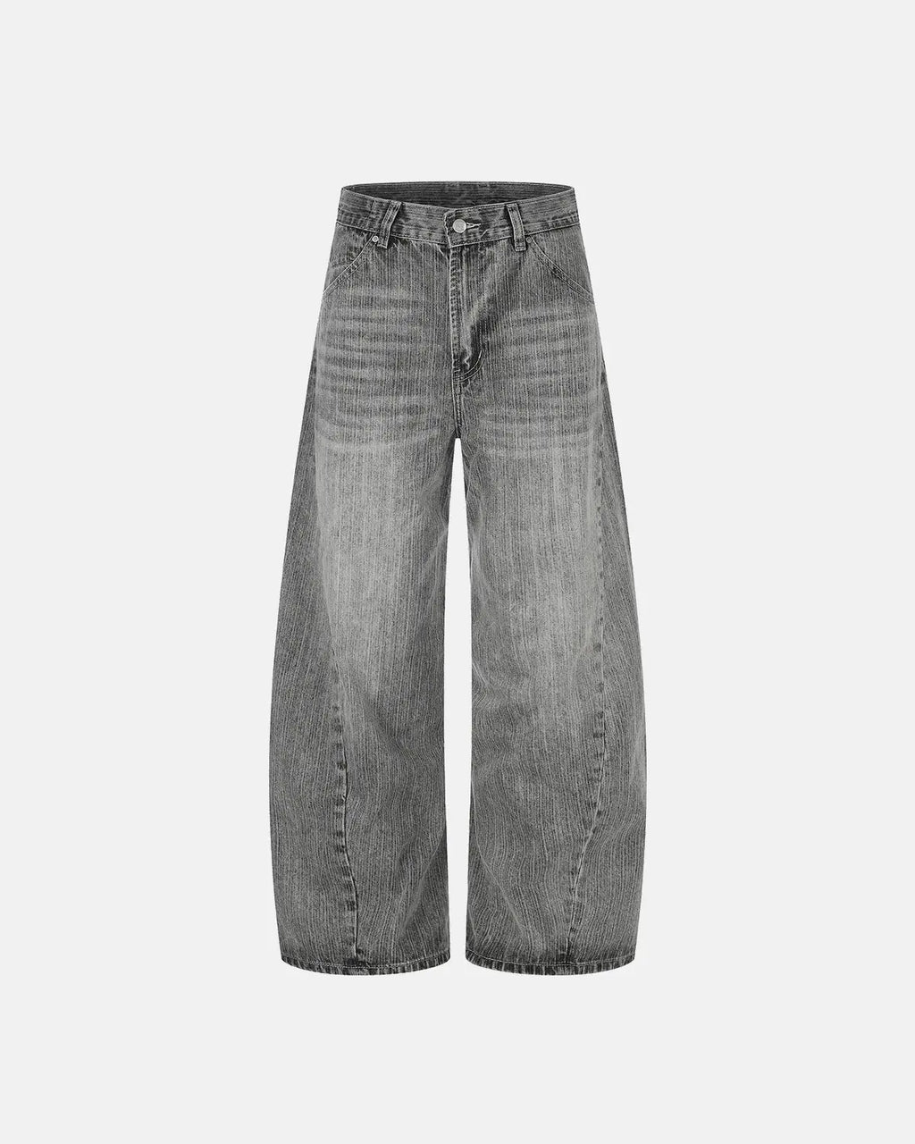 Bamboo Weaves Barrel Jeans | Flation Streetwear