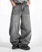 Bamboo Weaves Barrel Jeans | Flation Streetwear