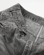 Bamboo Weaves Barrel Jeans | Flation Streetwear