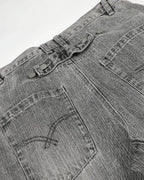 Bamboo Weaves Barrel Jeans | Flation Streetwear