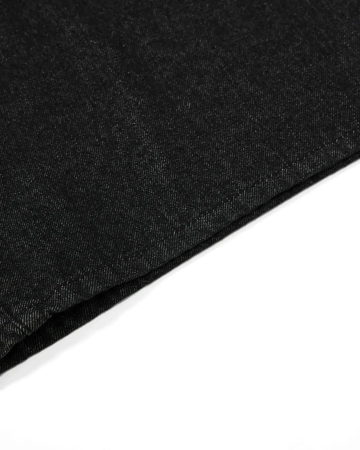 Asymmetric Button Raw Denim Jorts | Flation Streetwear