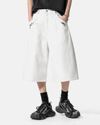 Back Buckle Longline Casual Shorts | Flation Streetwear
