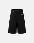 Back Buckle Longline Casual Shorts | Flation Streetwear