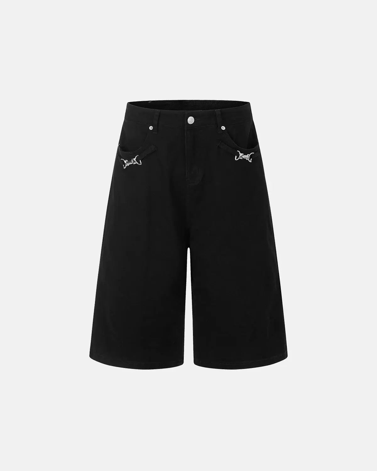 Back Buckle Longline Casual Shorts | Flation Streetwear