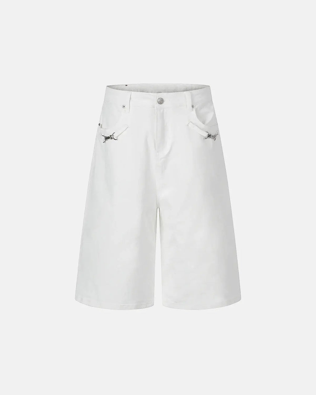 Back Buckle Longline Casual Shorts | Flation Streetwear