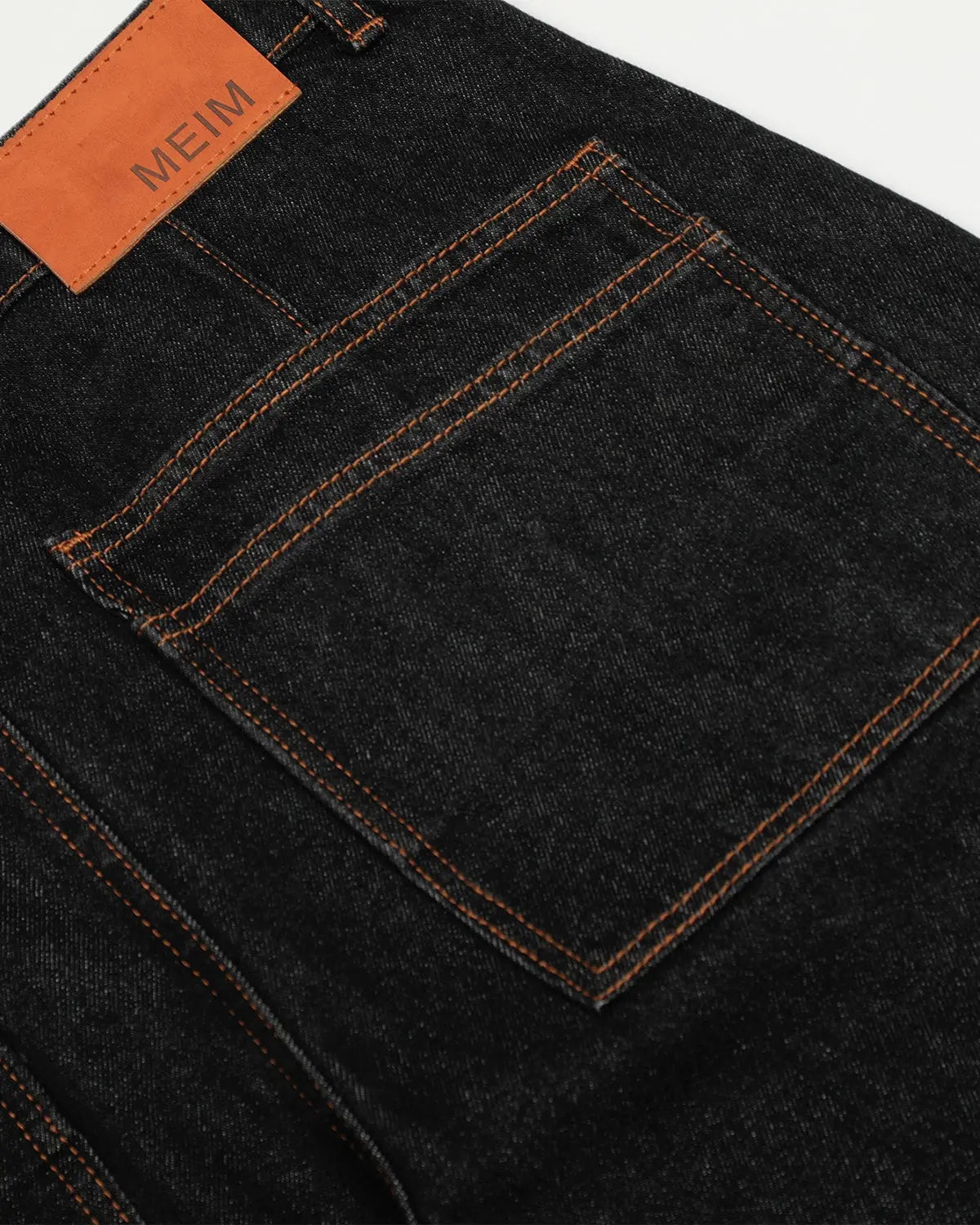 Black Super Barrel Jeans  | Flation Streetwear