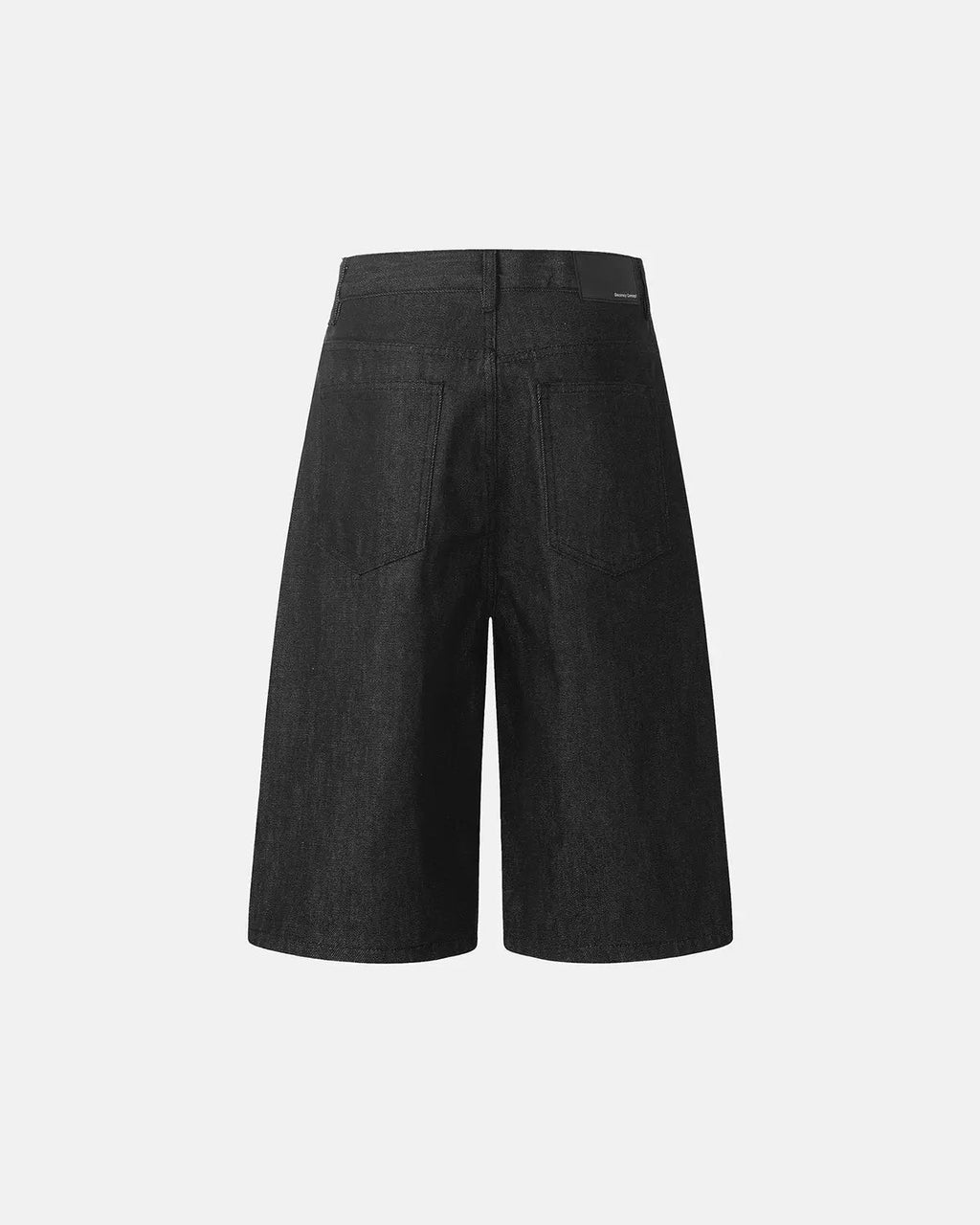 Button Detail Baggy Denim Jorts | Flation  Streetwear