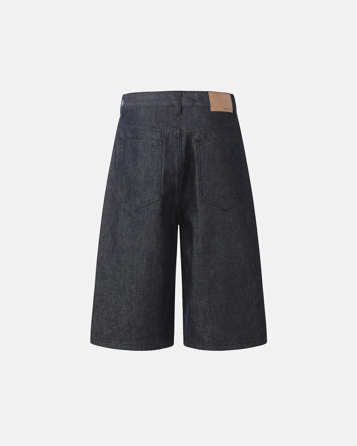 Button Detail Baggy Denim Jorts | Flation  Streetwear