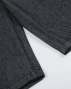 Button Detail Baggy Denim Jorts | Flation  Streetwear